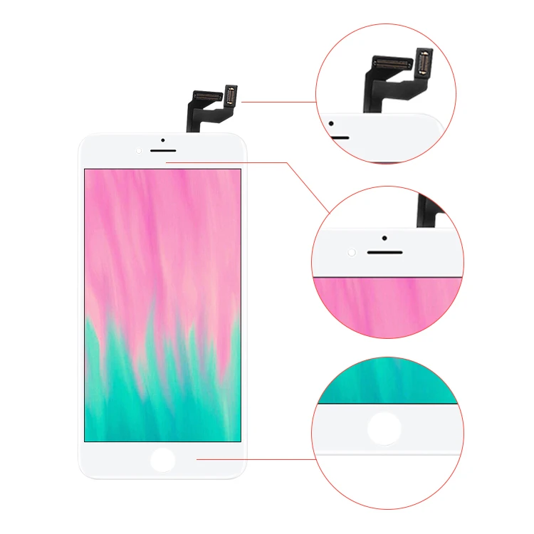 Профессиональное производство, сенсорный дигитайзер для замены для iPhone 6 6s, оригинальный ЖК-экран для 6P 6SP