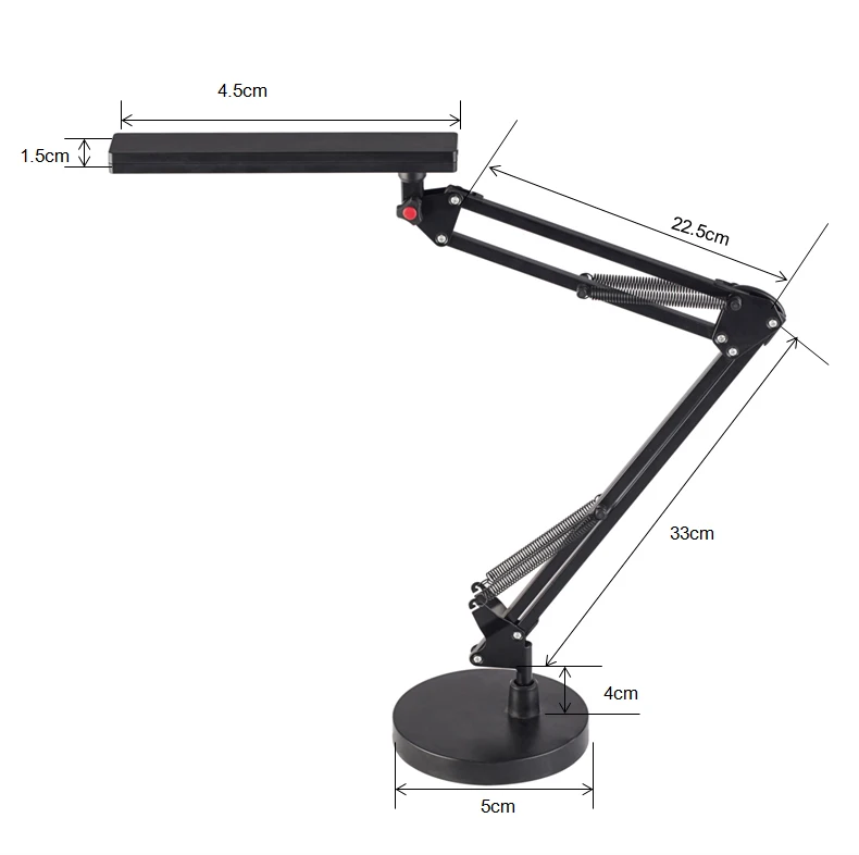 SML Classic Desk Lamp Foldable Swing Arm Customized LED Table Desk Lampe Children Study Table Lamp