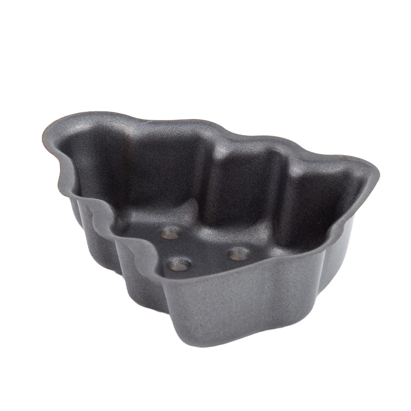 Xinze Custom Christmas Tree Mini Cake Pan Non-Stick Coating Heat Resistant And Beautiful Carbon Steel Cake Pans
