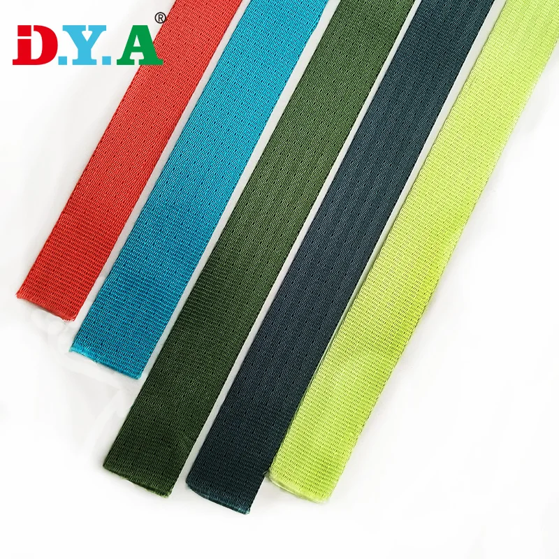 Custom 2inch 30mm 38mm jacquard nylon webbing strap ribbon for clothing custom printed nylon webbing