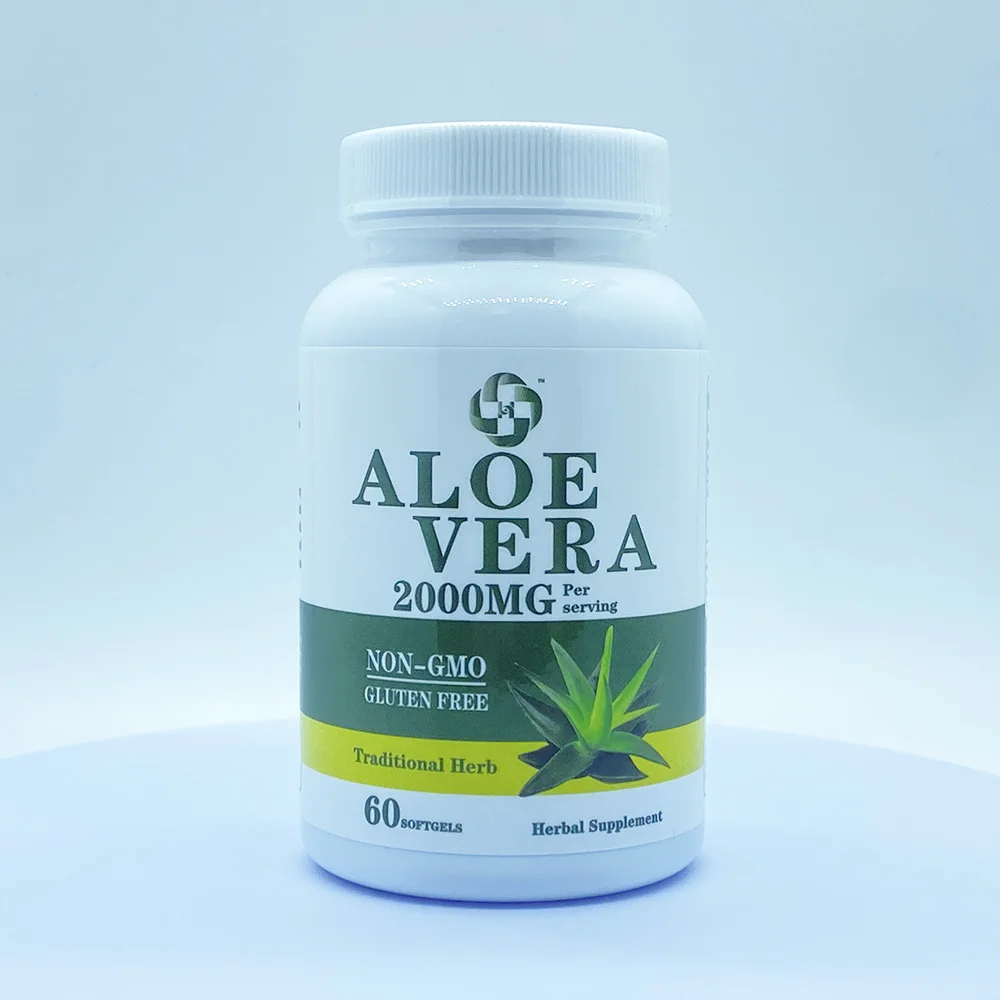 Herbal Supplements aloe vera capsules amincissantes constipation aloe vera softgel capsule
