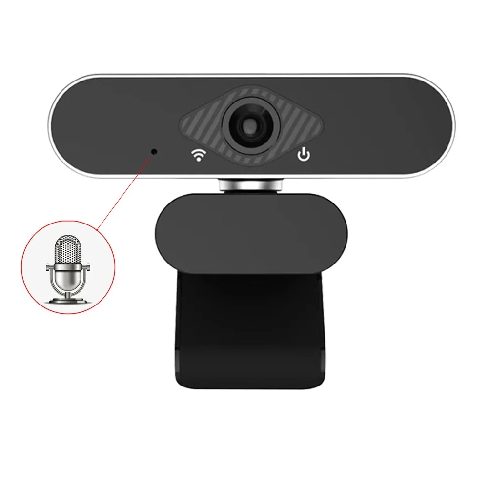 Video Calling & Recording Video Conference Online Teaching Business Meeting PC Webcam 1080P with Mic. USB Camera