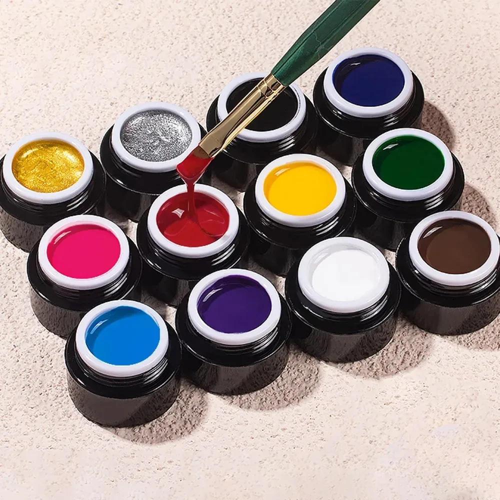 Private Label Uv Nail Gel Builder Wholesale Colorful Hema Free Custom Logo Acrylic Nails Extensions Poly Gel