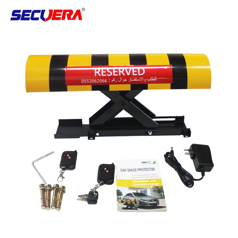 Factory Outlet CE Certificate IP 67 Waterproof Remote Control Automatic Car Parking Space Lock