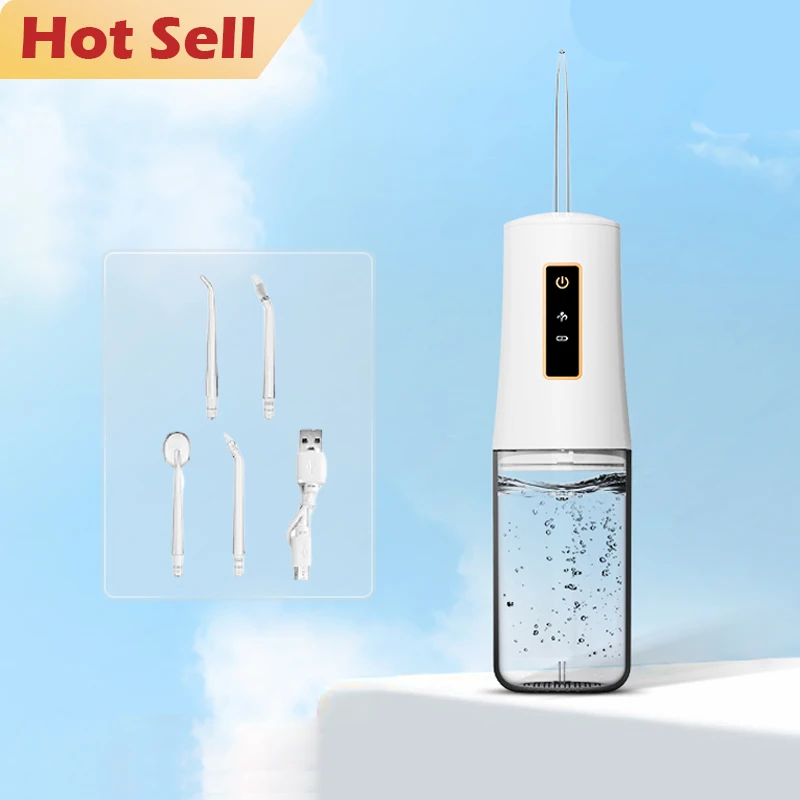 Travel Smart Cordless Dental Teeth Irrigator Portable Electric Water Flosser Rechargeable Ipx7 Waterproof Water Irrigator