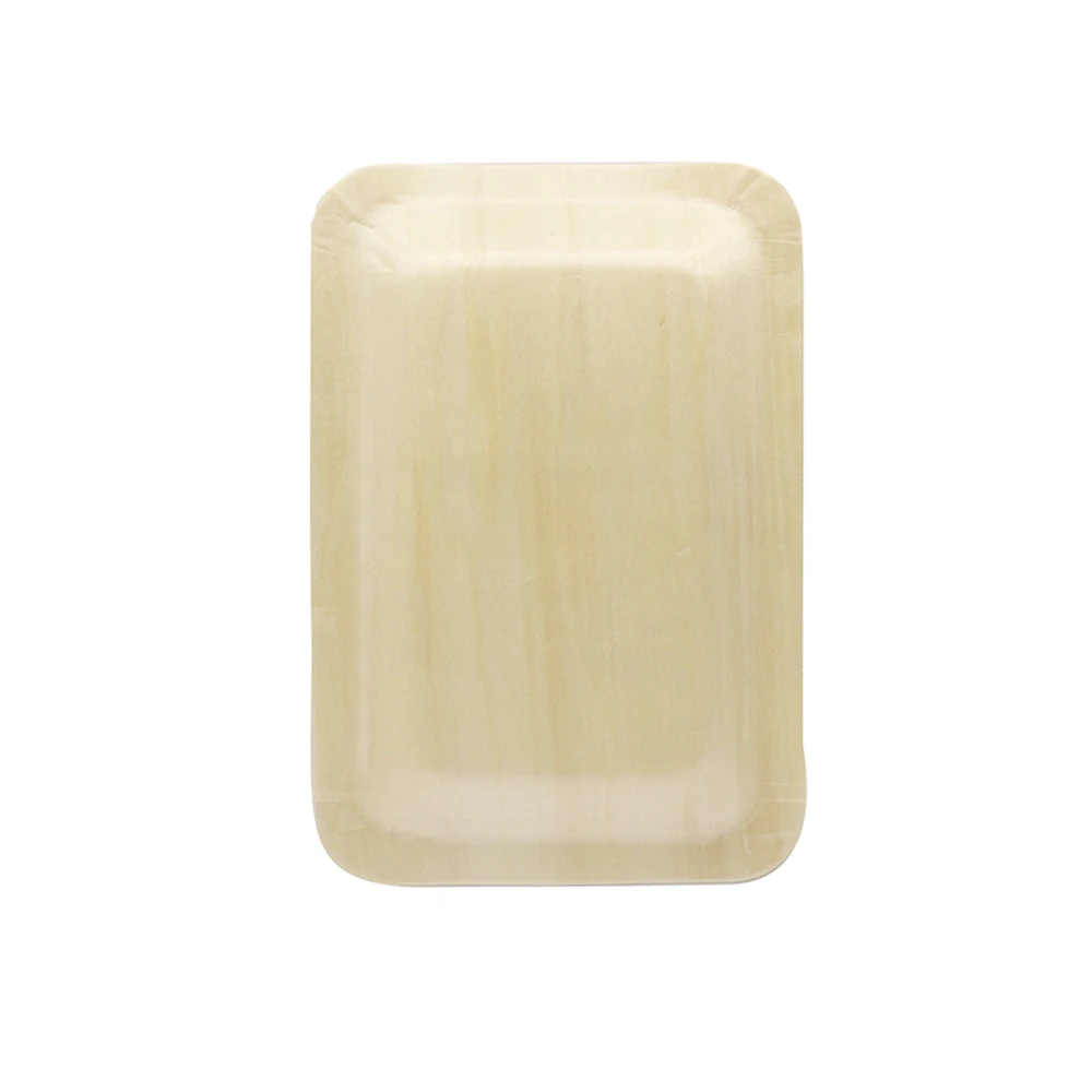 High Quality Tableware Sets Disposable Canapes Palm Leaf Dishes Plates