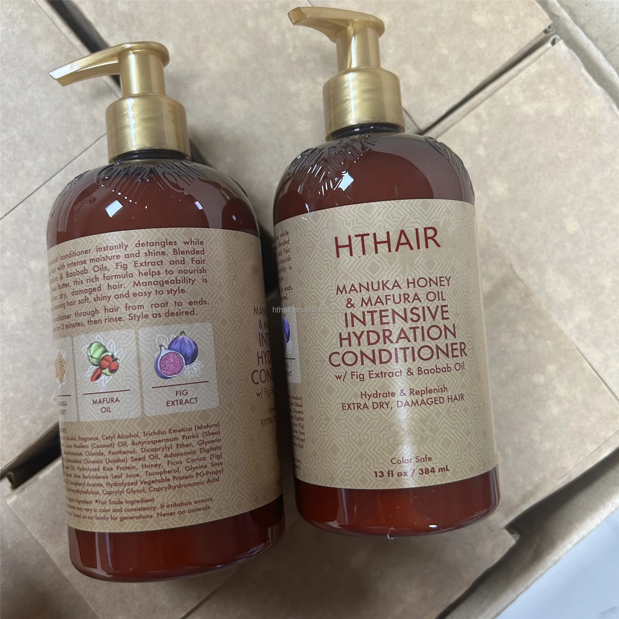 Wholesale Low MOQ Moisture and Nutrients Deep Conditioner for Hair Manuka Honey Masque Mask mafura oil shampoo