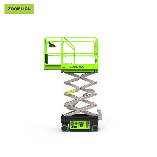 Zoomlion MEWP Official Hot Selling ZS0407DC 6.5m CE/ANSI Awp Compact Scissor Lift