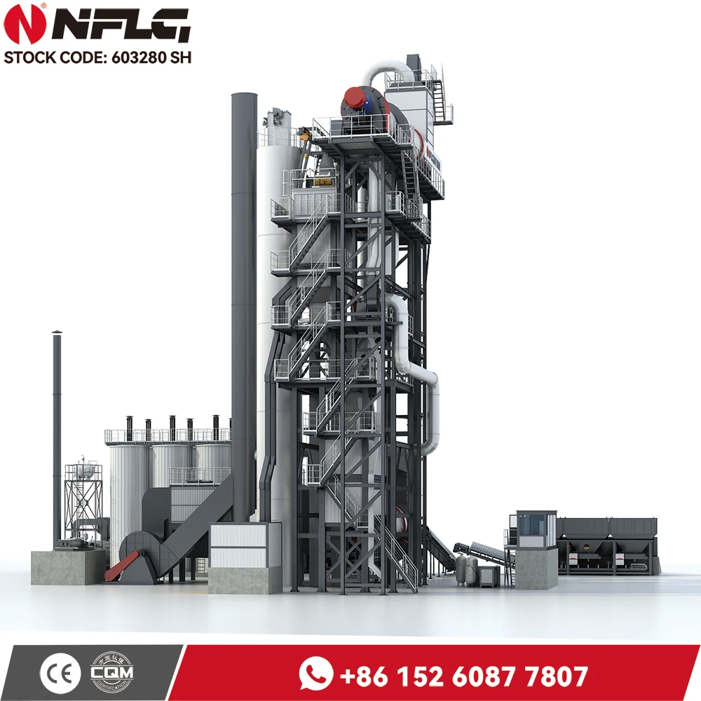 Quality authentic road construction equipment LBNZ2000 hot mix asphalt batching plant for sale