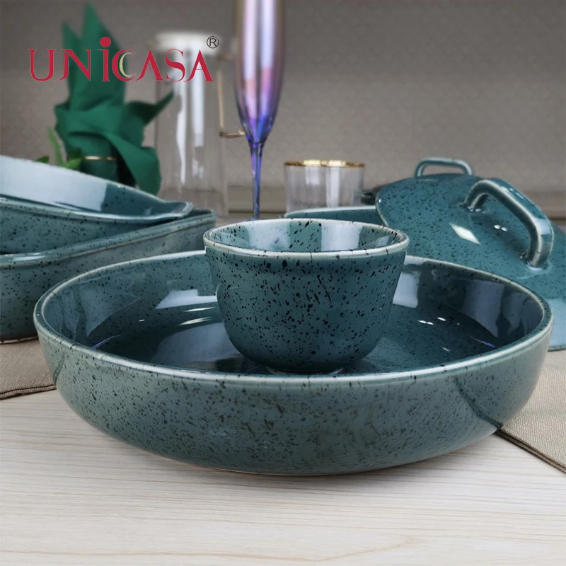 OEM/ODM Wholesale Kitchen Ware  Microwave Oven Use Stoneware Serving Baking Dish Ceramic Bakeware Sets