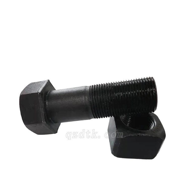 EX200 Hitachi Excavator Track Shoe Bolt And Nut M18 Track Bolt And Nut