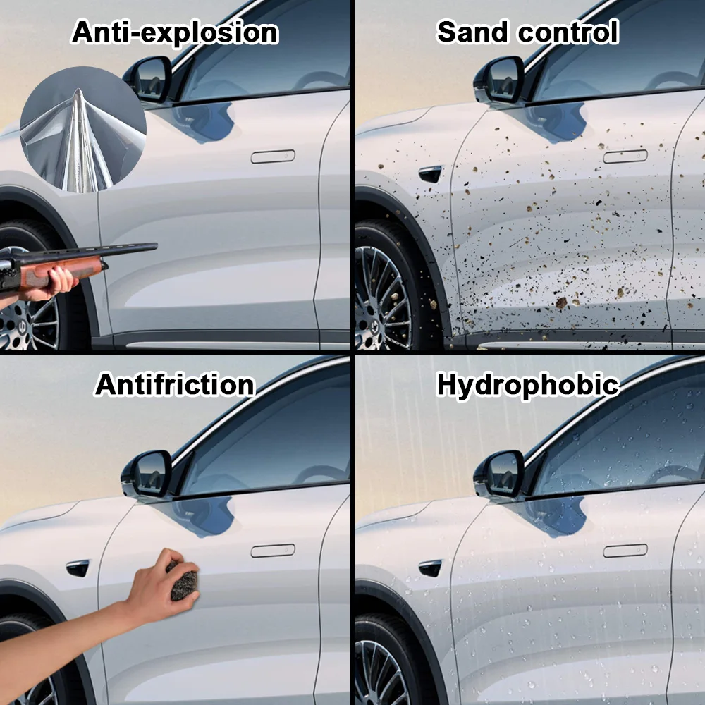 Korean nano high-definition car window film reflective privacy protection CAR window film ceramic tint
