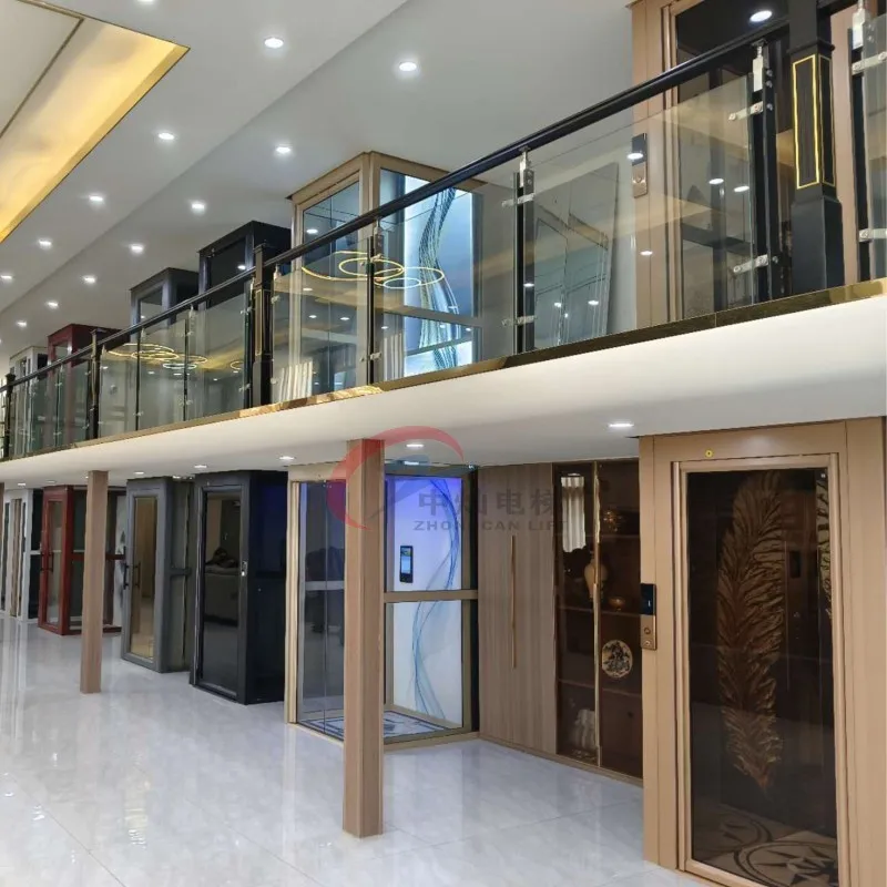 3-Floor Residential Home Elevator Lift shaft Personal Passenger Elevator With Hydraulic Drive And Safety Feature
