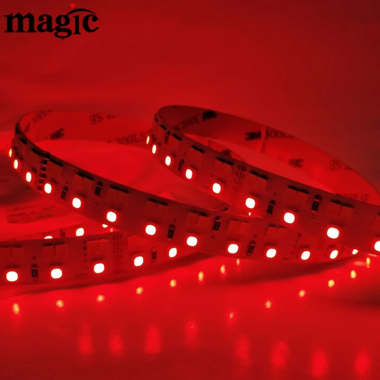 Двухрядный RGBWC 5 в 1 270 светодиод Ra95 Ra97 2200K 2700K 3000K 6000K 12 В 24 SMD5050 RGB SMD2835 RGBW CCT двойная белая светодиодная лента