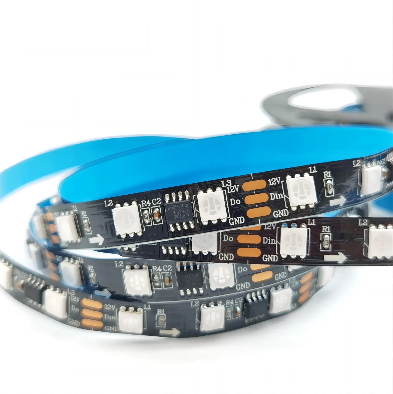 2811 adressable dream led strip lights 12v ws2811 disco running sequential addressable rgb ws2811 led strip led strip 5m