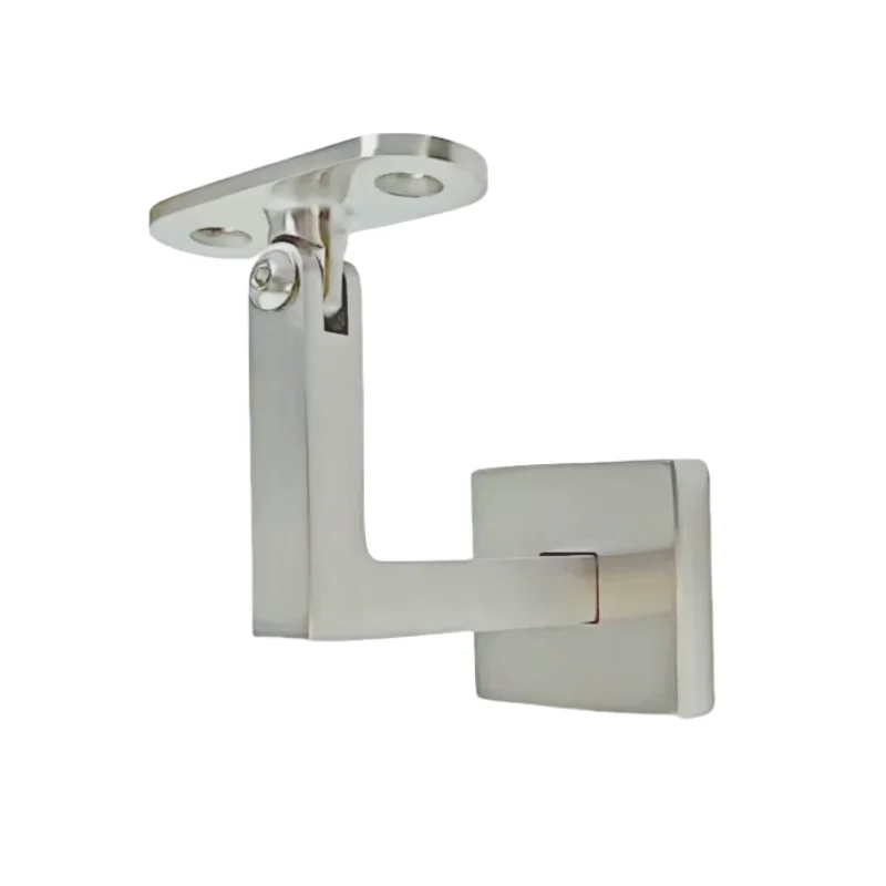 Adjustable Wall Mount Bracket for Stair Remodel 304 Stainless Steel Contemporary Pivotable Handrail Bracket Handle Holder