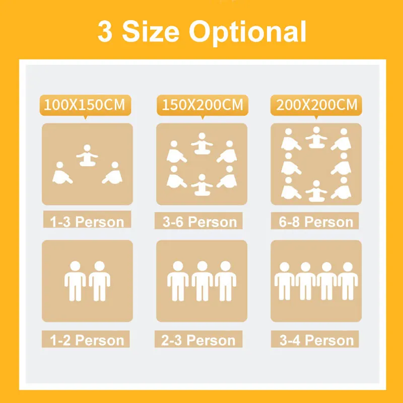 Compact Picnic Mat Picnic Blanket Camping Mat Beach Mat Outdoor Waterproof Portable Washable