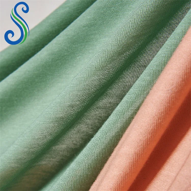 Воздухопроницаемая дышащая Трикотажная футболка из тенсела 100% для лета