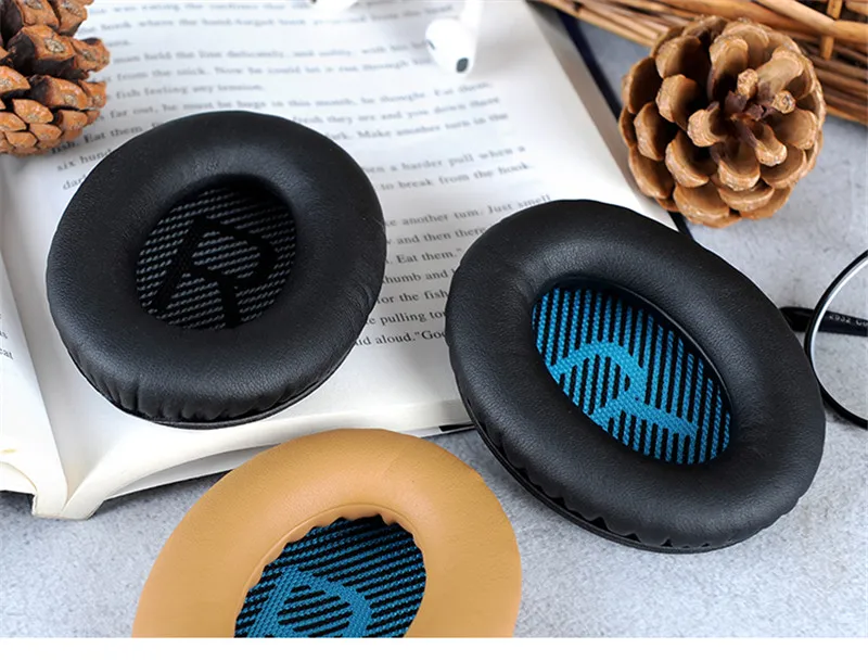 Fit for Bose Headphone QC15 Earpads QC25 Ear pads QC35 Ear cushions Replacement Headphone Ear cushion