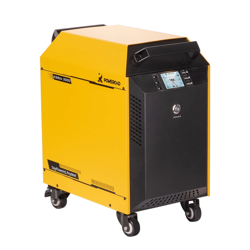 Hybrid Solar System 2KW 3KW All In One Portable Power Station With LifePo4 Battery