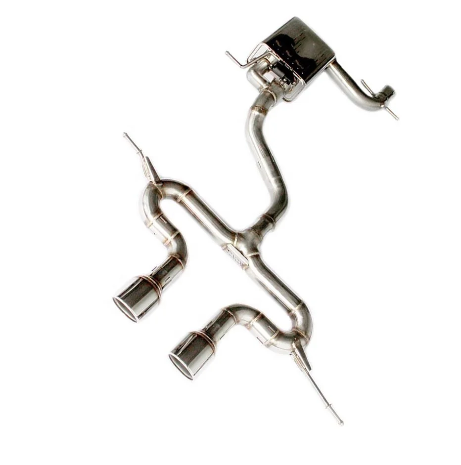 High Quality Catback Exhaust For Vw Mk6 2008-2011 Golf 6 Gti 2.0t Stainless Steel 304 Valvetronic Exhaust Pipe Auto Parts