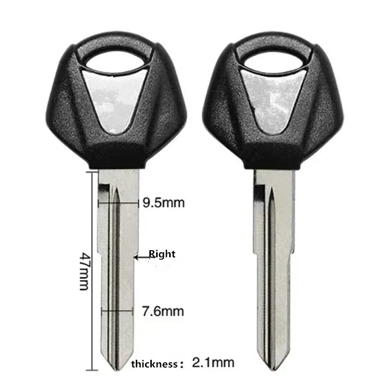 Бренд Новый Мотоцикл аксессуары пустые ключи Неразрезанные лезвия ключ для YAMAHA R15 R3 R25 MT-03 MT-25 MT03 XJR1300 FJR1300 MT09 MT07 XJ6