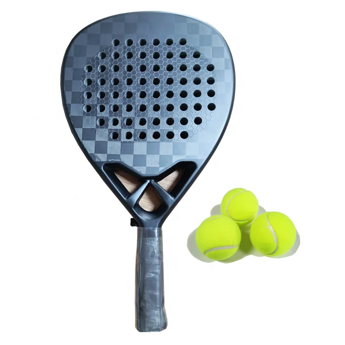 New graphite powerful paddle tennis rackets from Chinese factory