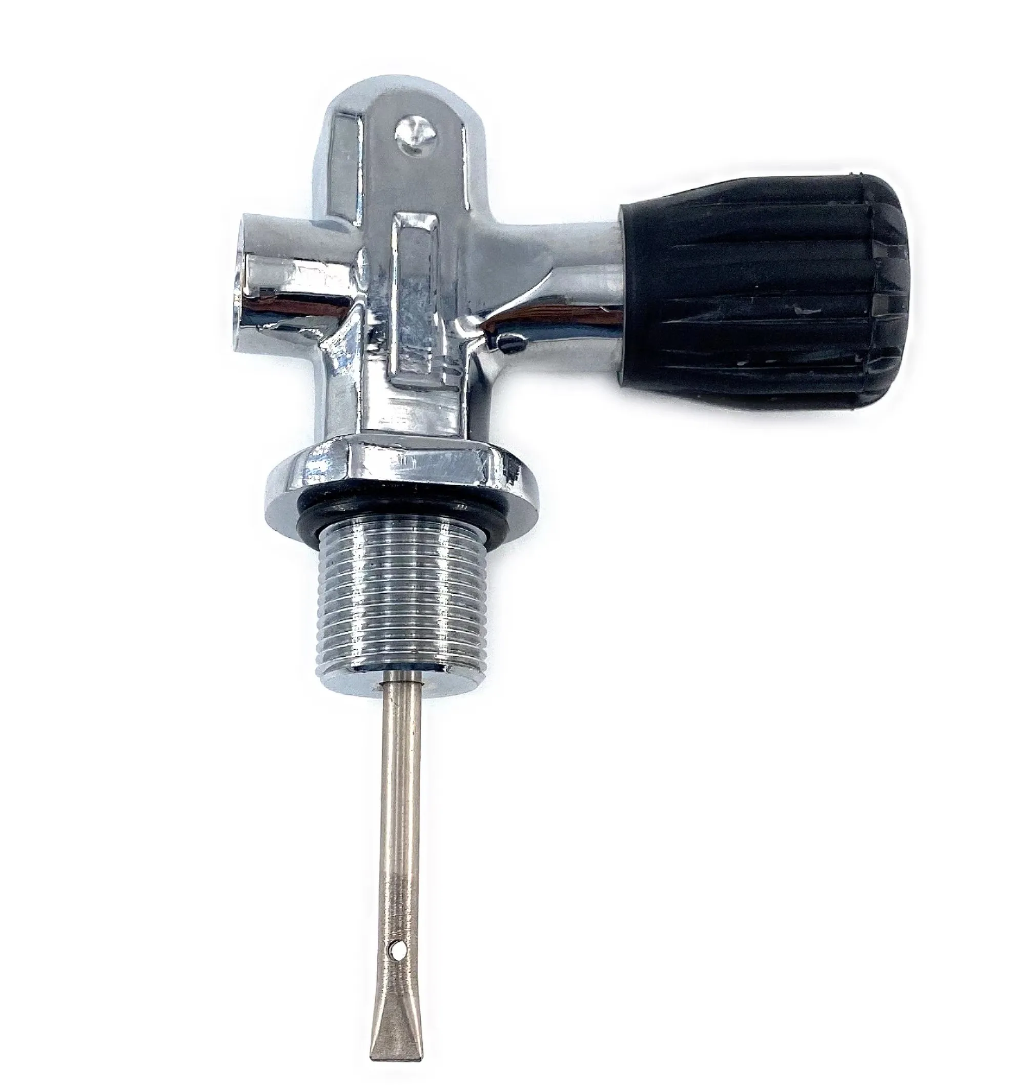 Brass 3000PSI Chrome Plated  Body Scuba Diving Tank Valve Scuba Tank Valve