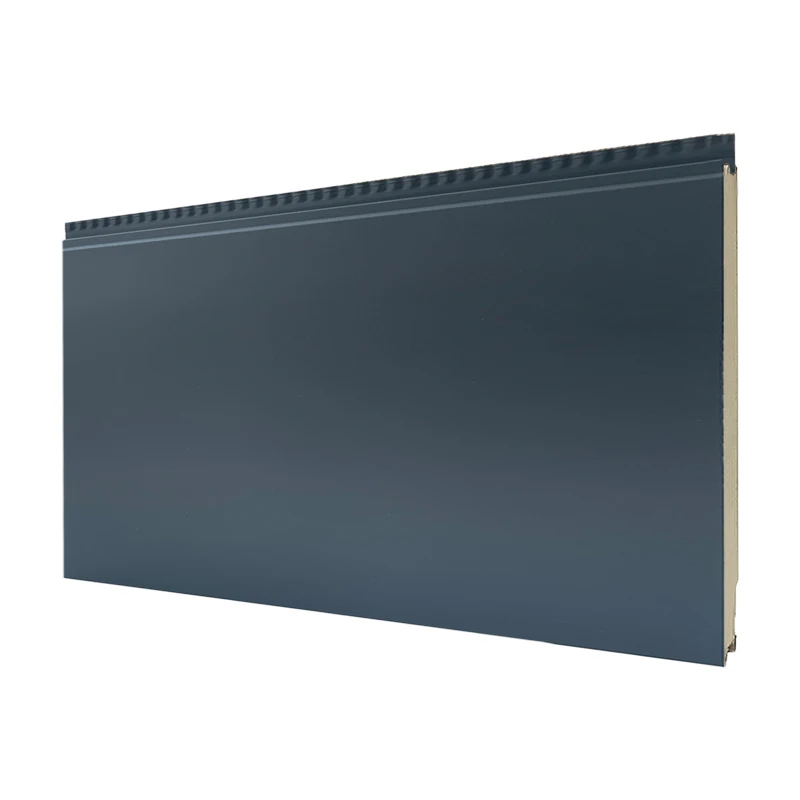 Rock Wool/polyurethane Sandwich Wallboard Warehouse Factory Decorative Wall Panel Sandwich Panel