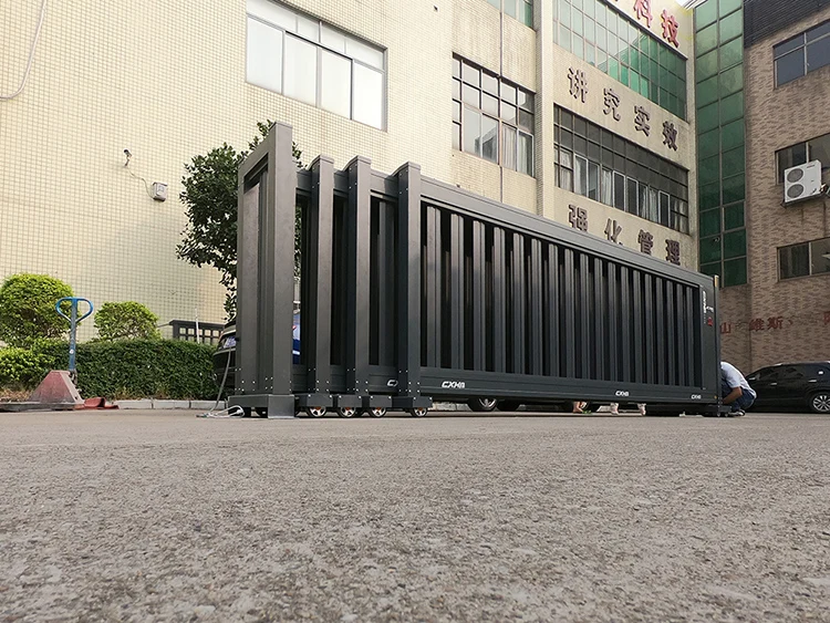 CXHA Factory Direct Sales Sliding Door Smart Sliding Gate For Courtyard Telescopic Door
