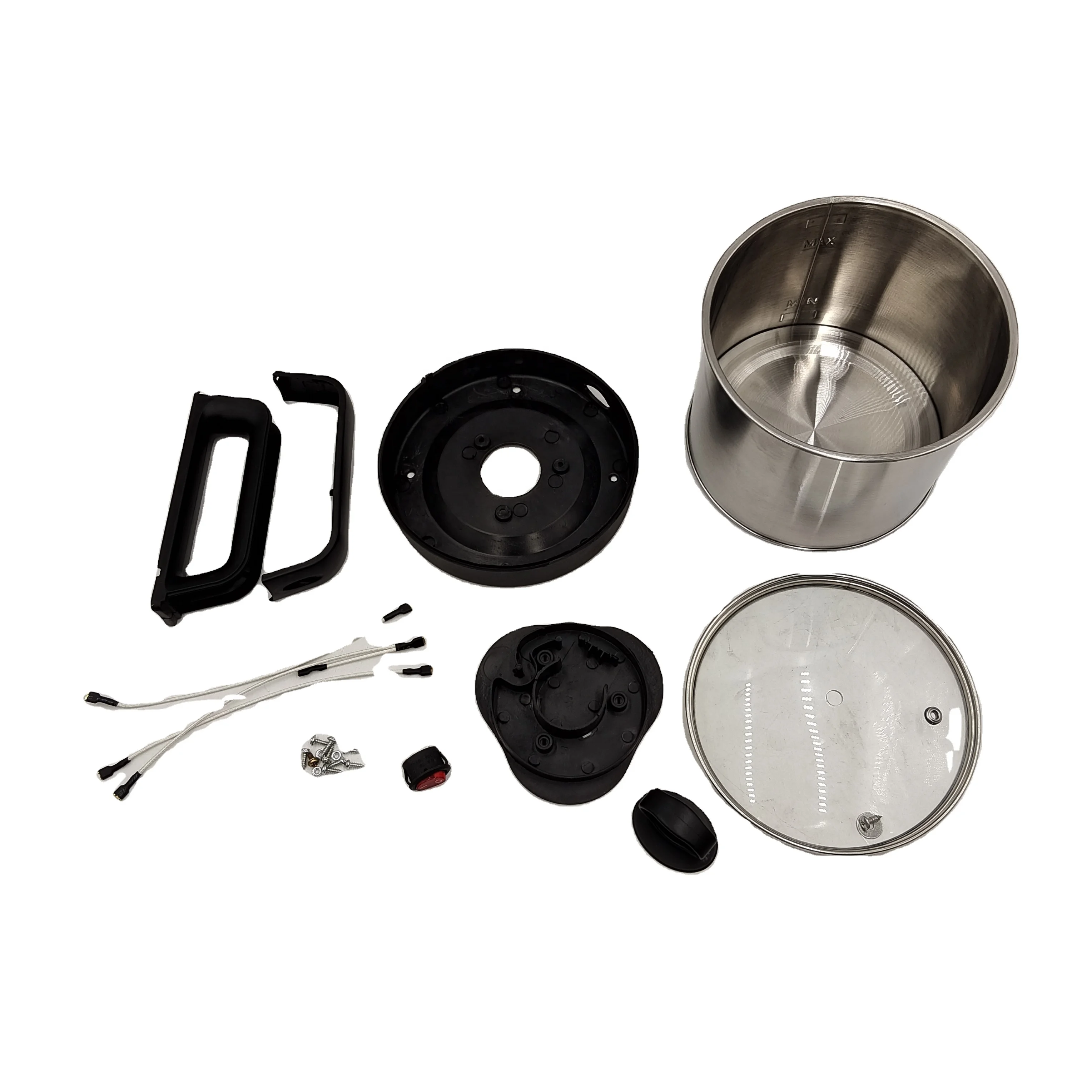 Free sample factory OEM 1.5L ckd multifunctional electric cooker kettle noodle hot pot for cooking