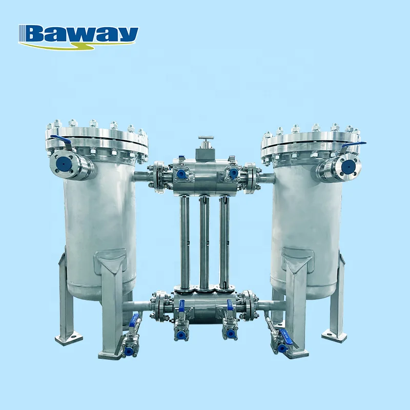 Industrial Filtration Equipment Durable Duplex Chemical Filter
