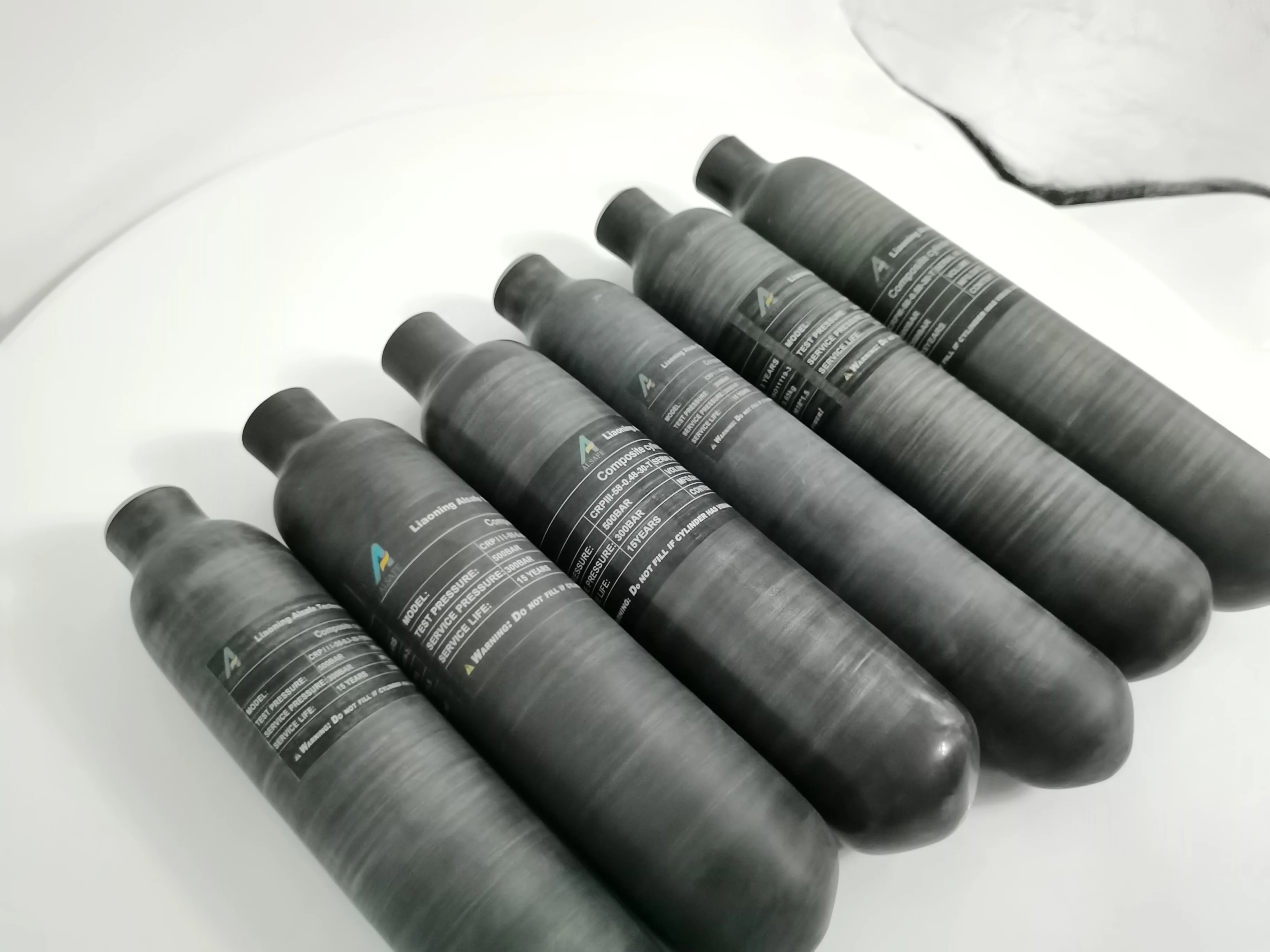 High quality 4500psi carbon fiber Paintball Game use mini air cylinder Gas Cylinder Carbon Fiber