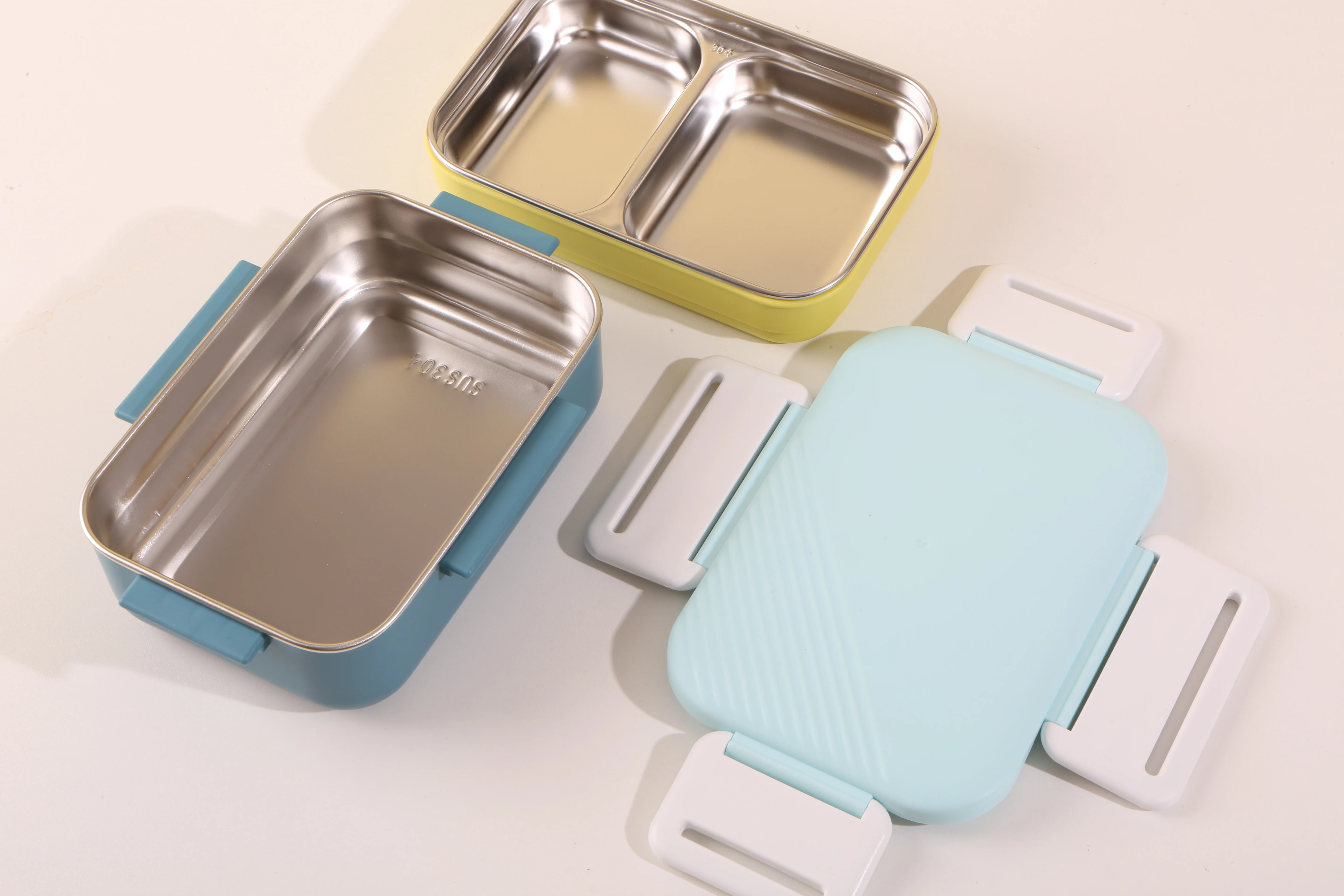 2 layers Thermal Insulated lunch box tiffin carrier