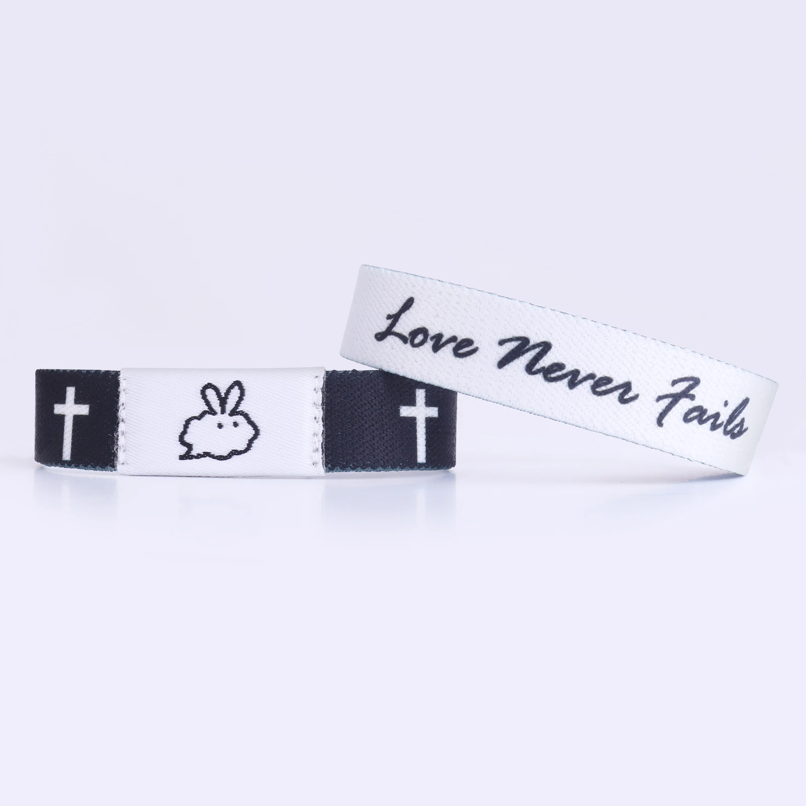 Nfc Iphone Personalized Bible Verse Cutie Bracelets Jesus Edition Love Never Fails Faith Over Fear Silicone Bracelet For Men