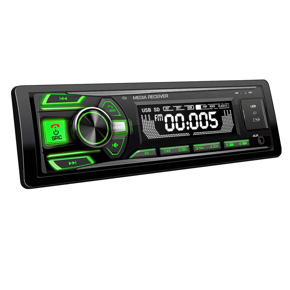 Multifunctional Car MP3 player 1 Din 12v Car Stereo Radio Car Mp3 Player USB SD for Fiat