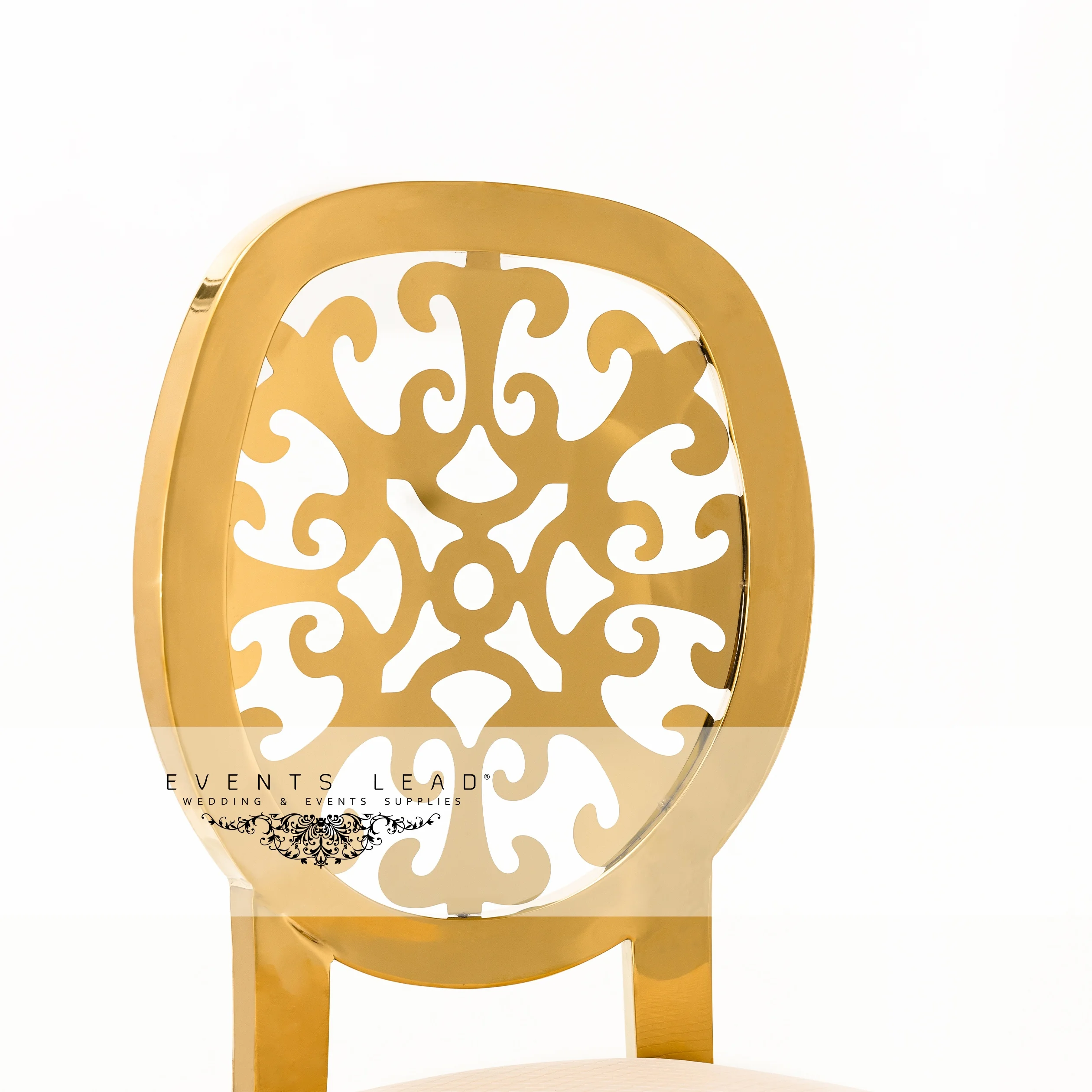 Newest Products Simple Gold Stainless Steel BACCHUS Acrylic Bar Chair