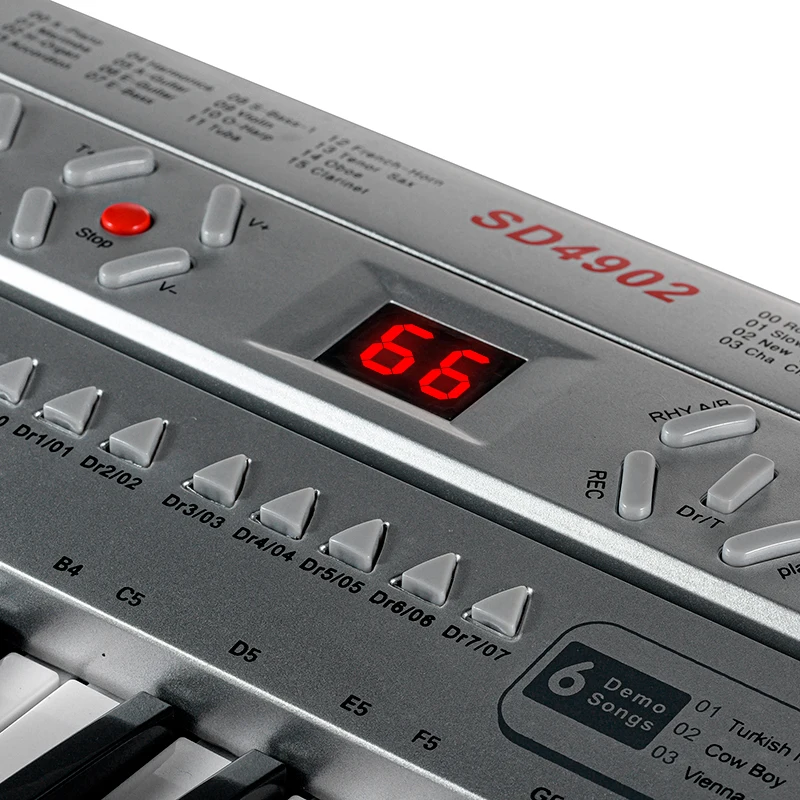 Musical instrument toys 49 electronic organ with online teaching video kids keyboard piano keyboard for gift