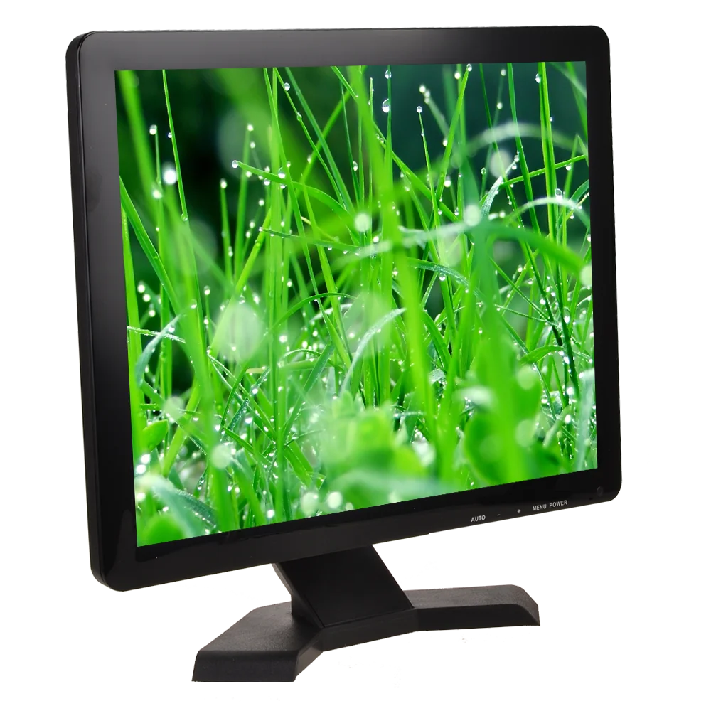 Custom Logo 17 Inch Square Screen 4:3 TFT LED BNC CCTV Monitor with HD AV Input