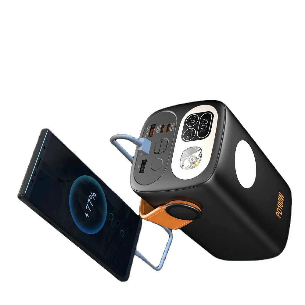 2024 Новый PD100W2 60000 мАч power Bank портативный генератор энергии Резервное зарядное устройство наружная электростанция для iphone15 и ноутбука