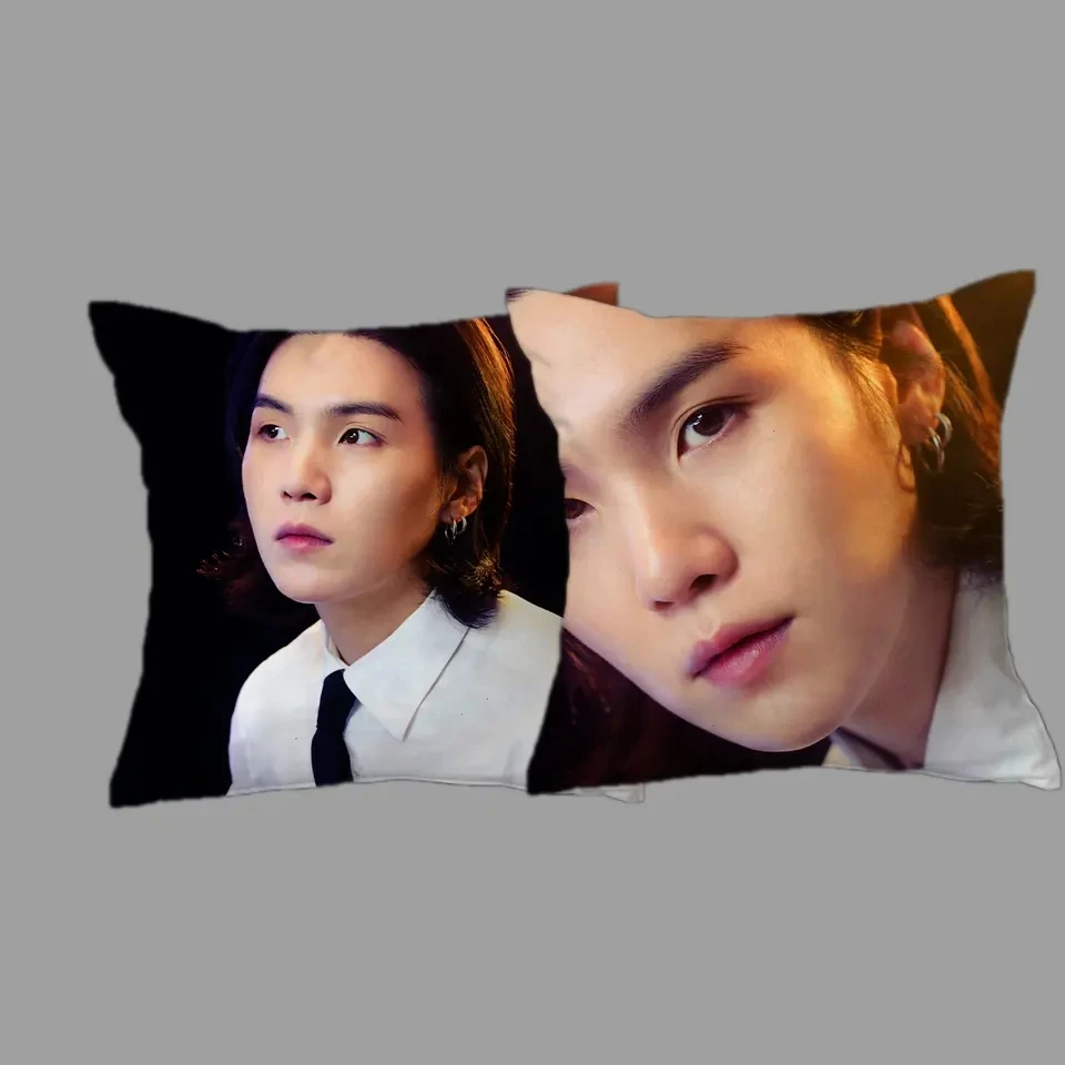 Wholesale KPOP Idol Group Bangtan Boys SUGA D-DAY Pillowcase Cushion Cover