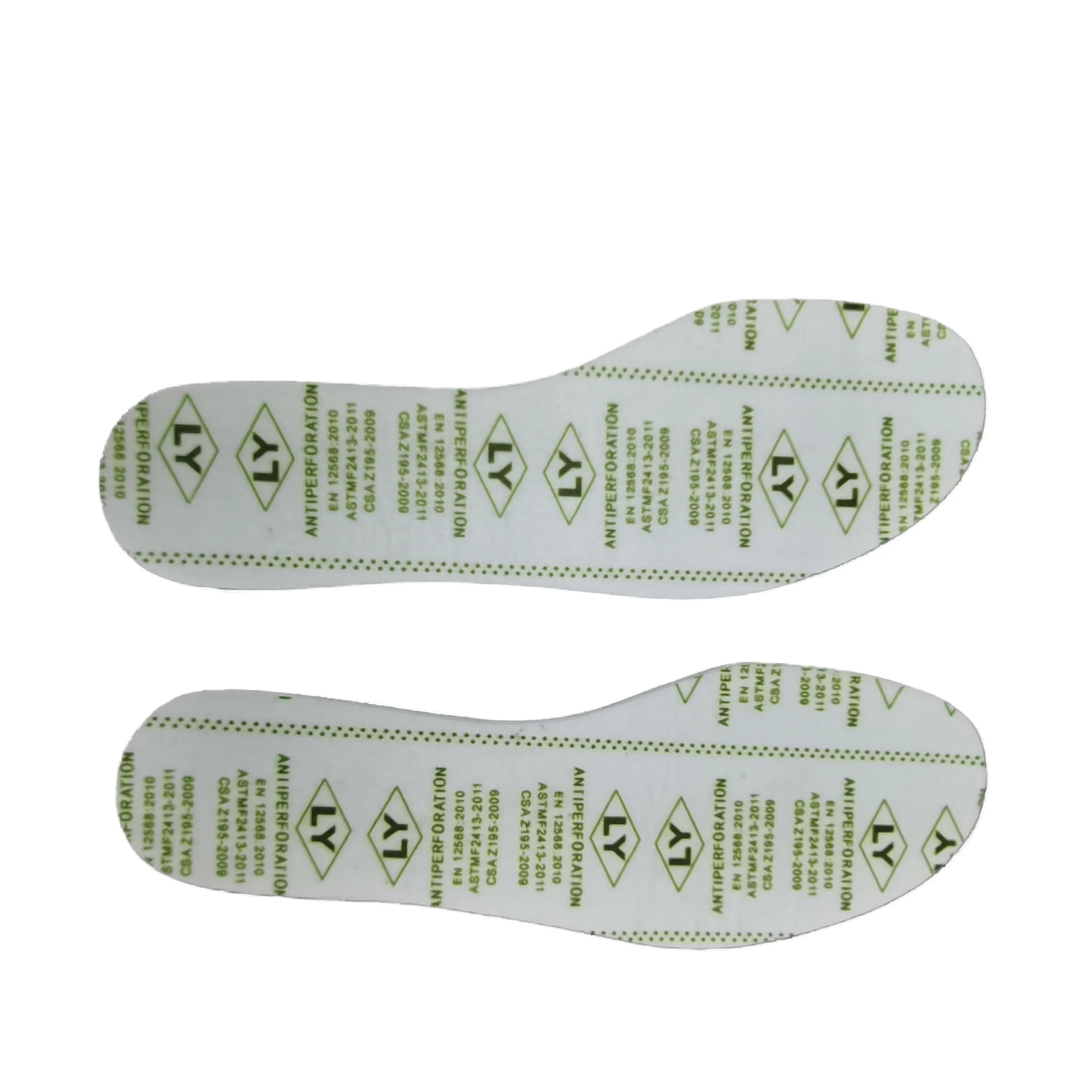 PL standard thin & light zero puncture 1100N safety shoes anti-puncture insoles