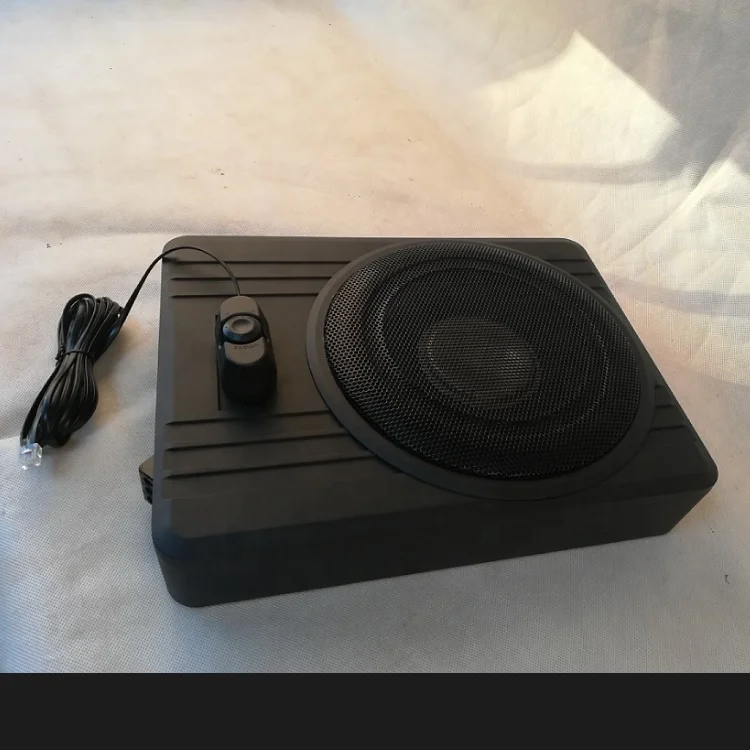 650W 10-дюймовый активный высокой мощности под-чехлы для сидений автомобиля из ткани сабвуферы Авто аудио