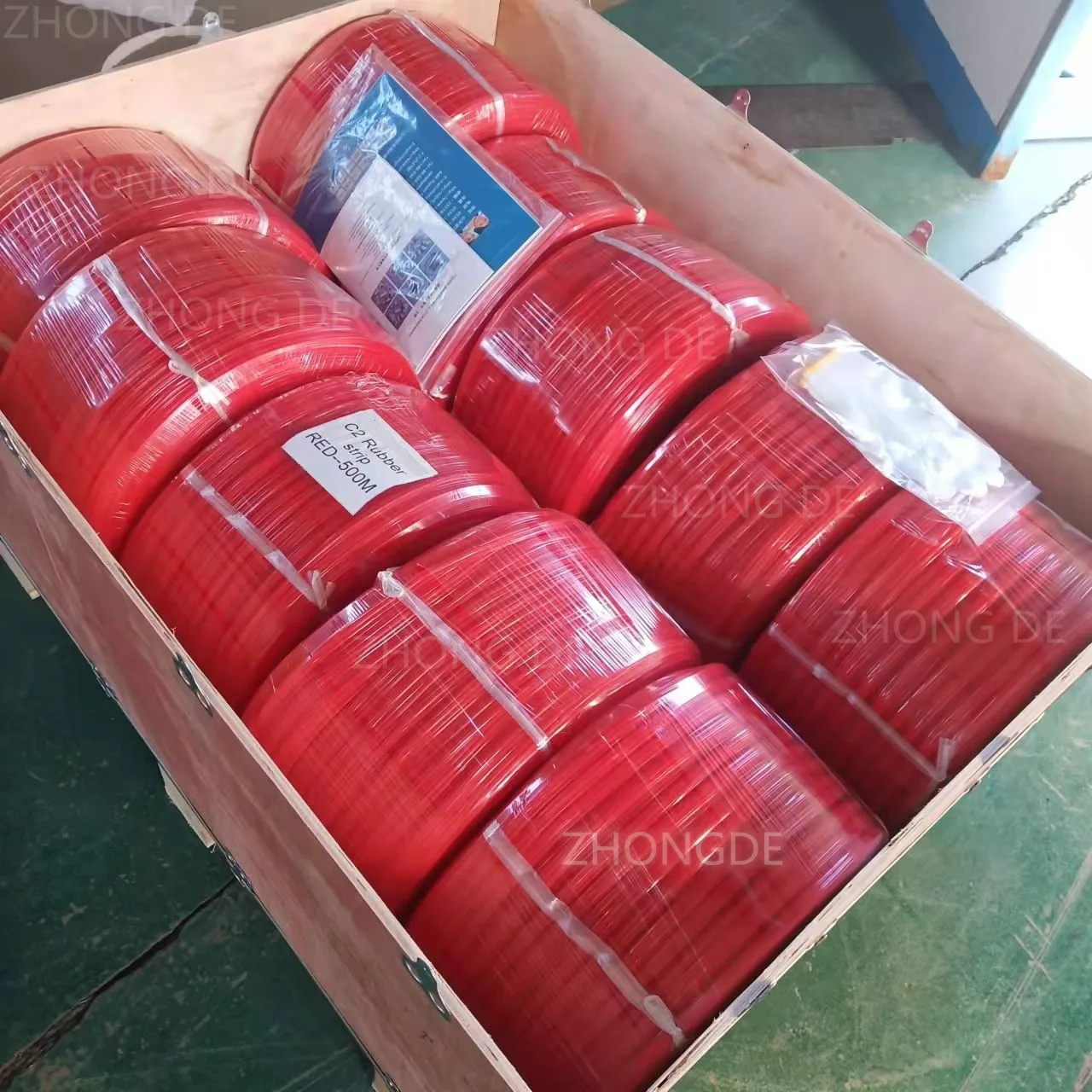 Rubber C2 wiper lip steel profile Pu flexible wiper lip