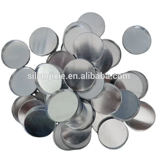 Косметические тени для век, алюминиевая пластина, нержавеющая сталь, жесть, тени для век, алюминиевая дисковая упаковка