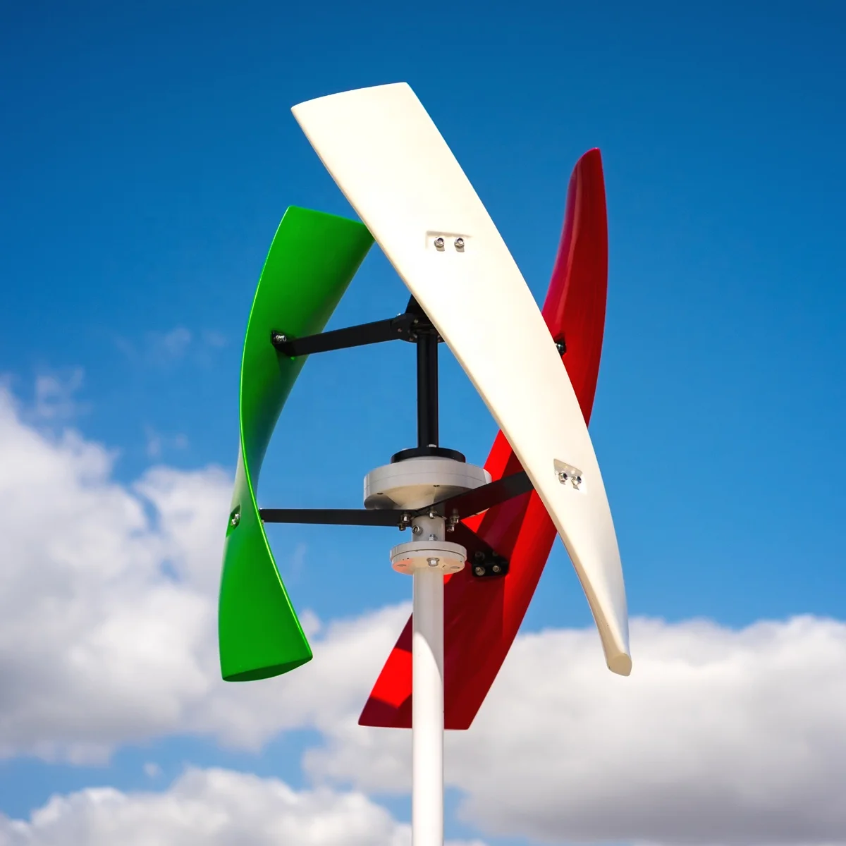 5KW 6KW 8KW 10KW Vertical Axial Wind Turbine For Ground Or Roof Install Low Noise Wind Power Generator