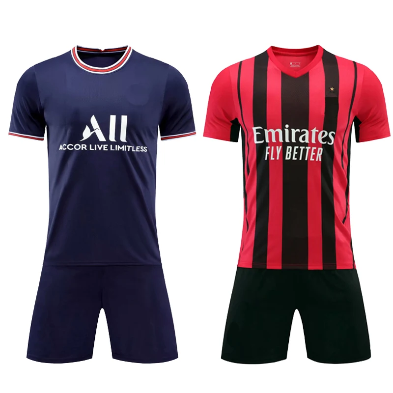 Оптовая продажа, новинка 2022, футбольные майки на заказ с вашим именем и номером, Таиландские футбольные майки, майка 2021