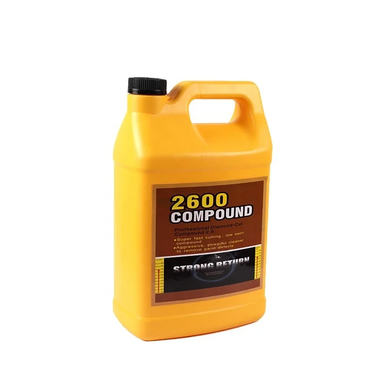 wholesale price 1 gallon car Professional Diamond Cut fast polish compound  for car code 2600