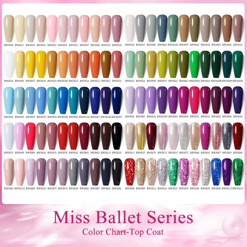 BORN PRETTY 7ml Nail Gel Polish Long Lasting Colors Soak Off Led Nails Polish Colour UV Gel Nail Polish