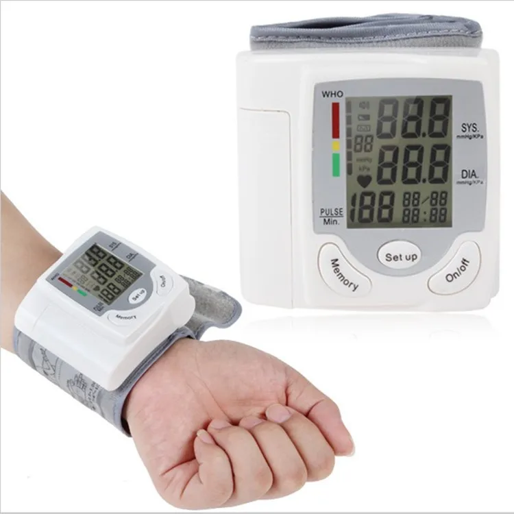 Cheap Electronic Sphygmomanometer Price Oem Digital Automatic Bp Machine Wrist Blood Pressure Monitor